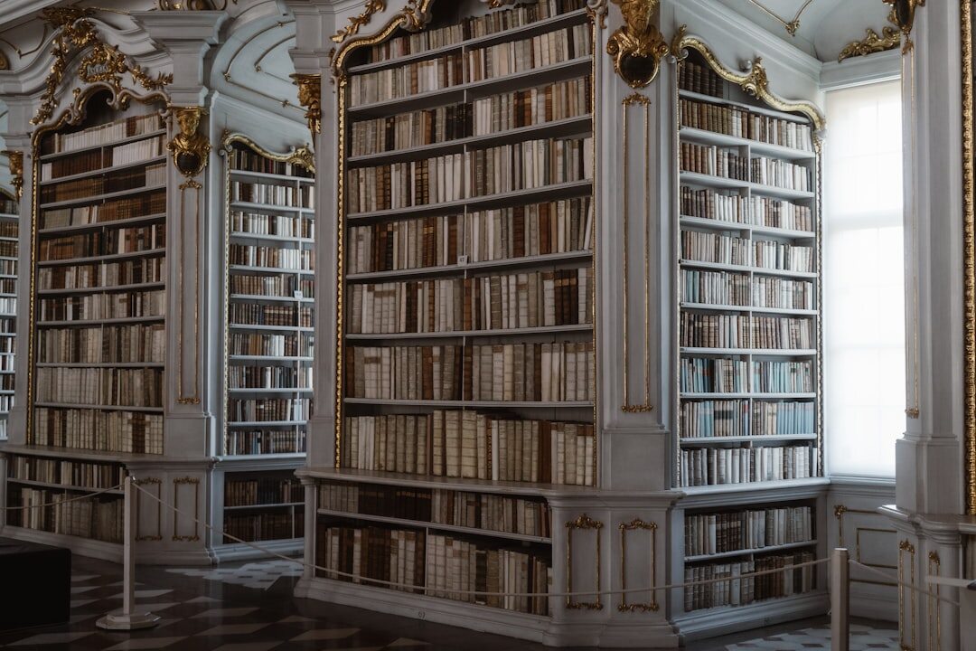 researchers studying archives