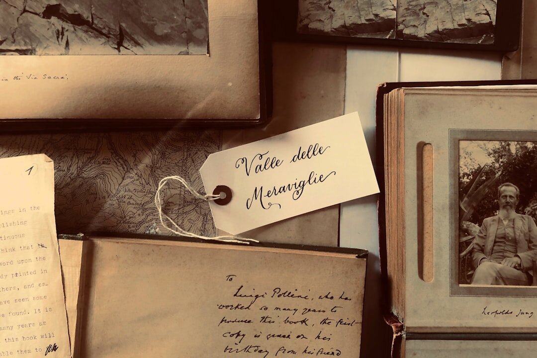 vintage letters and photos